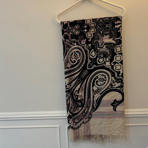 Etro Multicolor Patterned Scarf - Picture 2 of 4